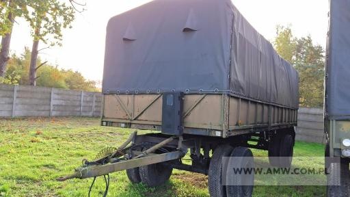 Przyczepa 2-os. D-616 AUTOSAN (ład. 11 500 kg) 